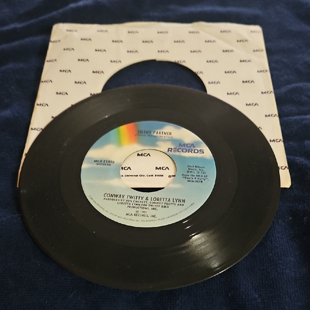 Conway Twitty and Loretta Lynn MCA Records Vinyl Record